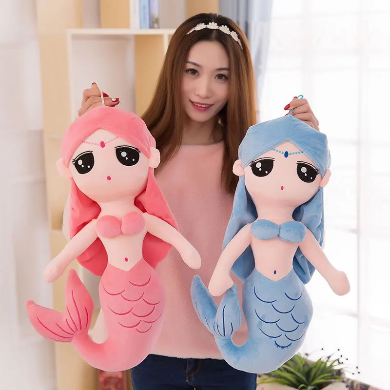 

Mermaid Pillow toys for infants and young children or Girl decoration