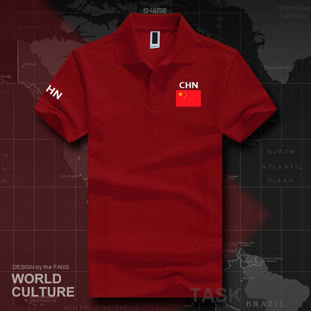 Hong Kong HongKong China polo shirts men short sleeve white brands