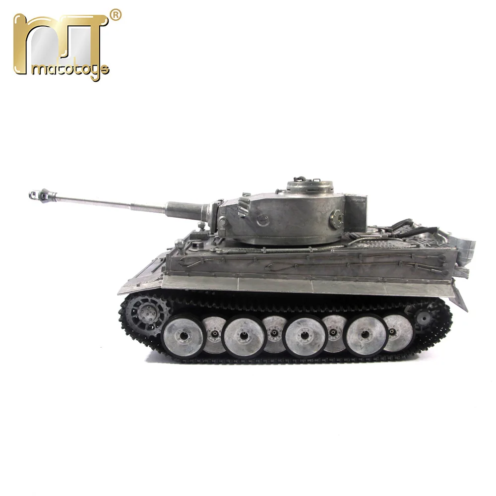 100 Metal Mato Tiger1 1/16 RC Tank KIT BB Shooting Pellets Metal Color