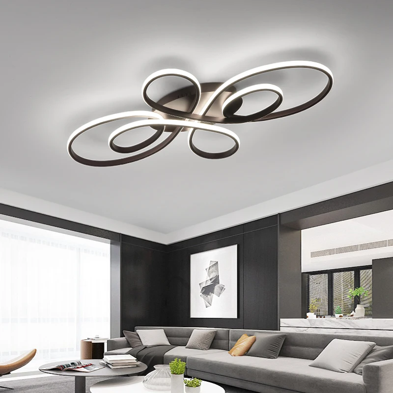 Люстра для гостиной спальни AC85 265V Потолочная люстра Lustre luminaire затемненная