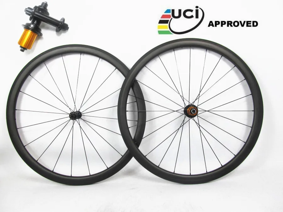 Бескамерные Farsports FSC38-CM-23 ED концентратор 38 мм 23 UD углеродное волокно дорожный