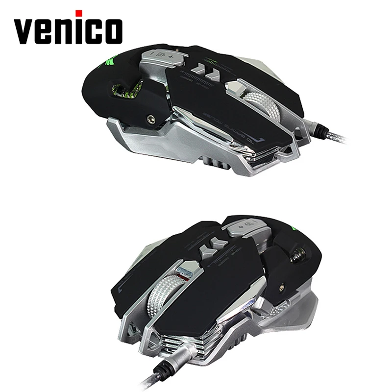 High end 3200DPI wired gaming mouse Definition LED usb mouse with