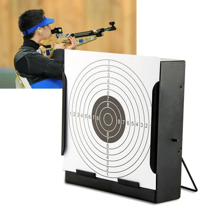 1 Pc New 14cm Card Funnel Target Holder Pellet High Quality Trap Targets For Air Rifle/Airsoft Shooting Paintball Accessory