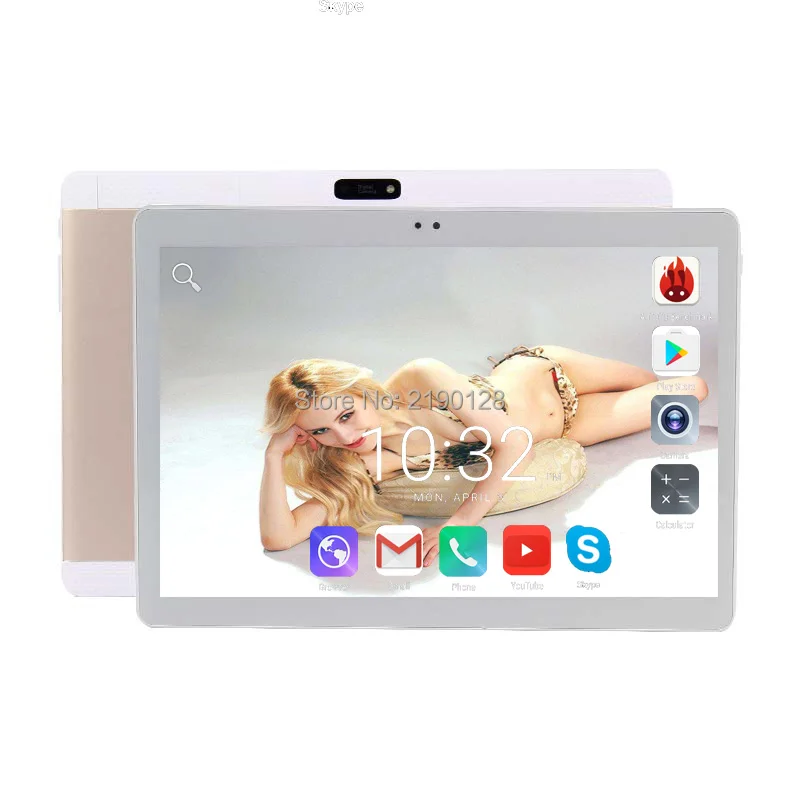 10 дюймовый планшет с десятиядерным процессором Android 7 0 4 ГБ 4G LTE 1 32 Гб ПЗУ Wi Fi