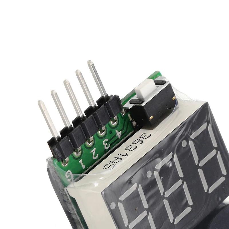 Тестер напряжения батареи низкого напряжения Звуковой сигнал для 1-4S Lipo батареи VM004