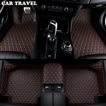 

car floor mats for Ford escort fiesta mondeo Focus Fiesta Edge Explorer Taurus S-MAX F150 Everest mustang Custom accessorie foot