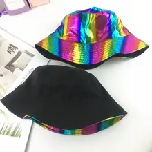 LDSLYJR хлопок сплошной цвет и черные стороны Панама для рыбака шляпа уличная дорожная шляпа шляпы от солнца для мужчин и женщин 404