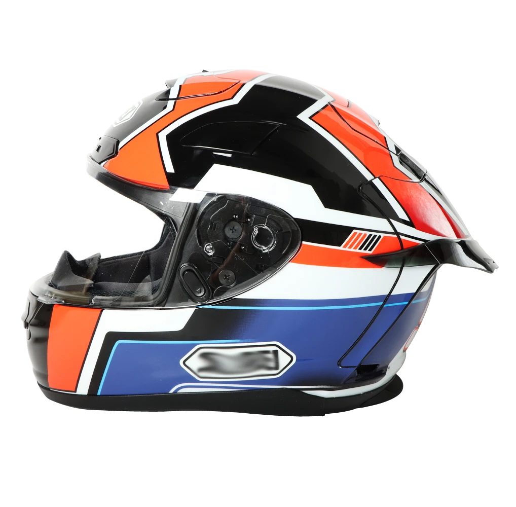 

Motorcycle Helmet Spoiler Helmet Rear Trim Case for KYT NF-R K2 KR-1 GP Half Helmet