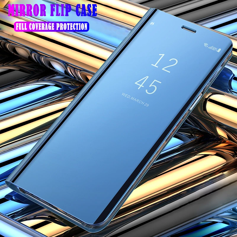 Mirror Cases For OPPO Realme 5 Pro C2 Reno 2 F Renoz X2 K3 R9s R11s Plus R17 Find X 3 6.4&quot 6.6&quot A3S | Мобильные телефоны и