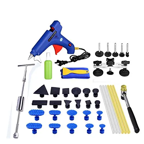 

PDR Tools Paintless Dent Repair Tools Removal Puller Tabs Dent Hand Tool Set Dent Puller Tool Remover Hand Tool Set