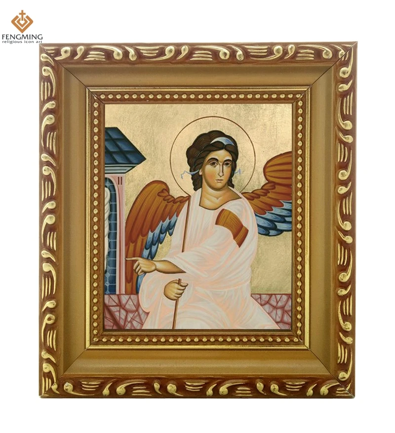 Factory outlets Photo frame Russian Church supplies Icon of the Holy Guardian Angel wood craft Christian image religious icon | Дом и сад