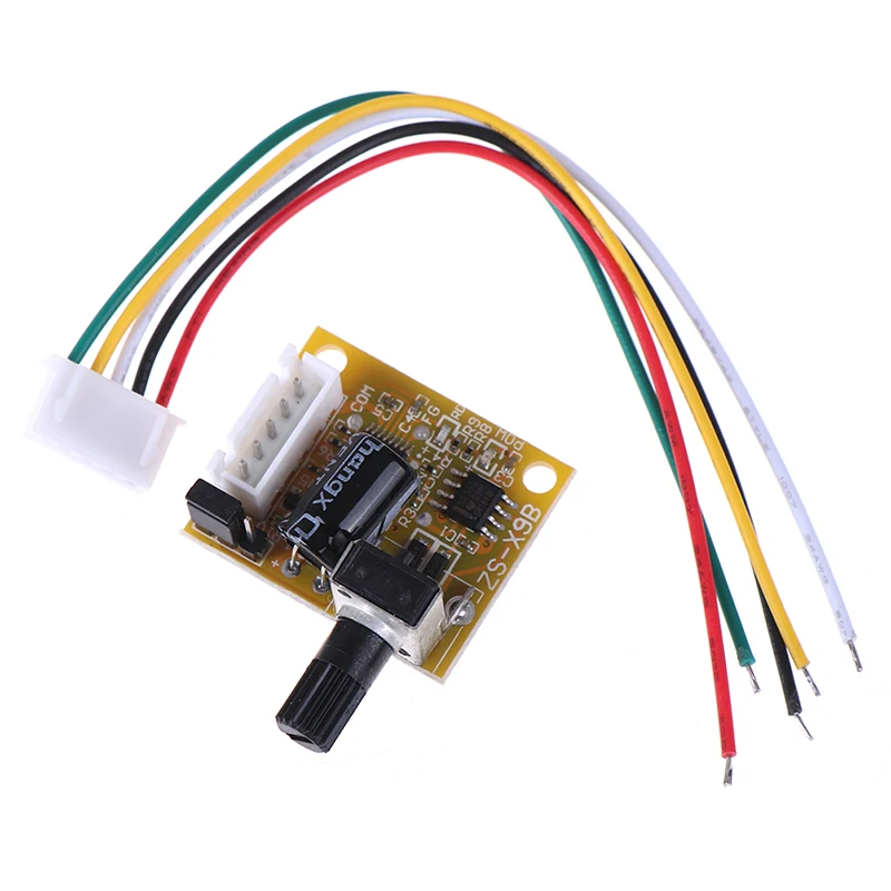 

1PC DC 5V-12V 2A 15W Brushless Motor Speed Controller No Hall Bldc Driver Board