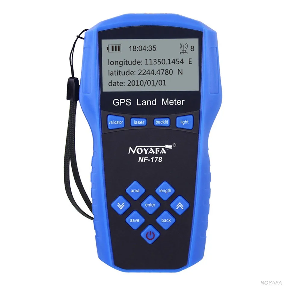 Оригинальный noyafa ручной GPS Тесты устройств Land измерительный прибор метод ручной и автоматический