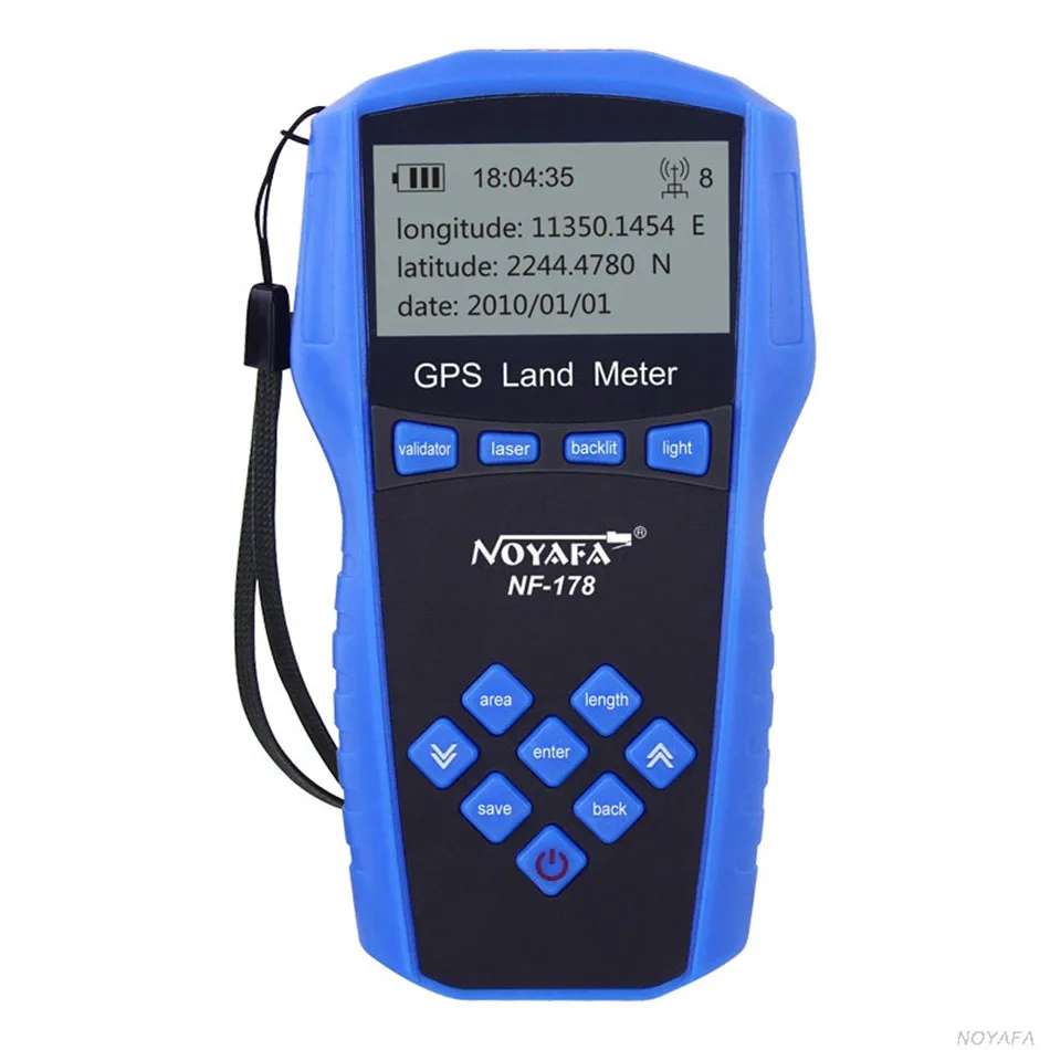 original Noyafa handheld GPS Test Devices Land Measuring Instrument