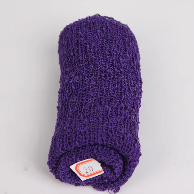 35*150 см Плетеный шарф новорожденный реквизит для фотосъемки детские одеяла из искусственного волокна Свинг Swaddlings Женская шаль - Цвет: 20