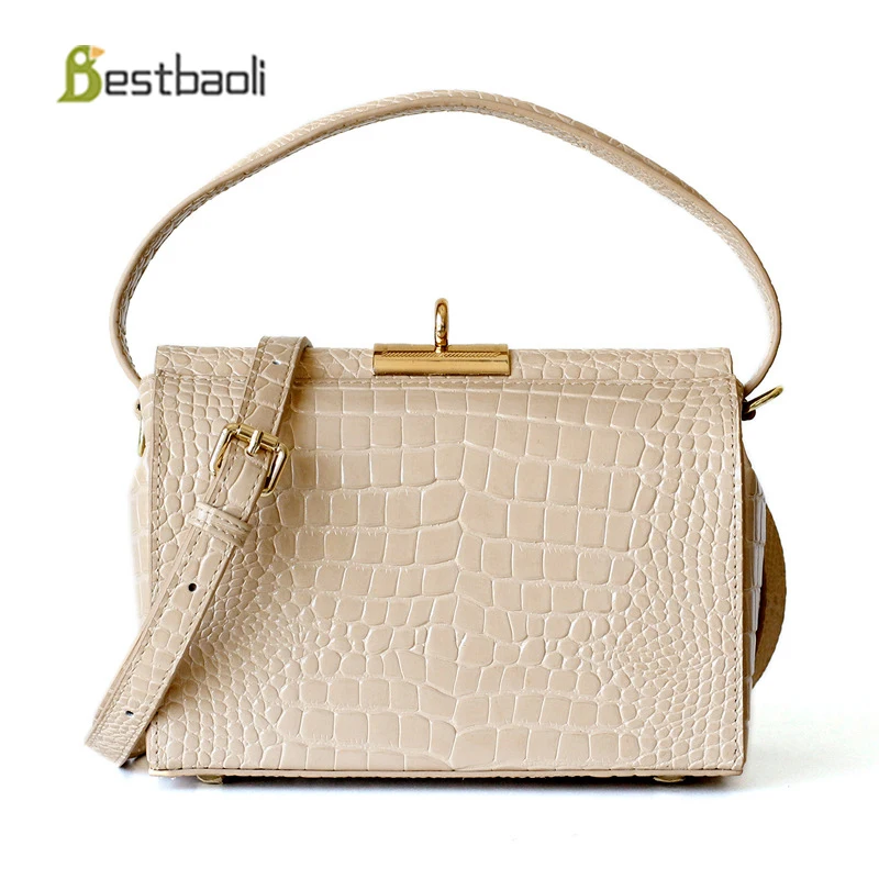 

Bags for Women 2018 High Quality Cowhide Leather Shoulder Bag Luxury Small Handbags Women Bags Designer Messenger Crossbody Bag