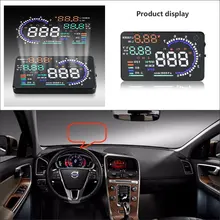 Автомобильный HUD Дисплей для Volvo S60 S80 S90 отражающее лобовое стекло Экран безопасного вождения экранный проектор