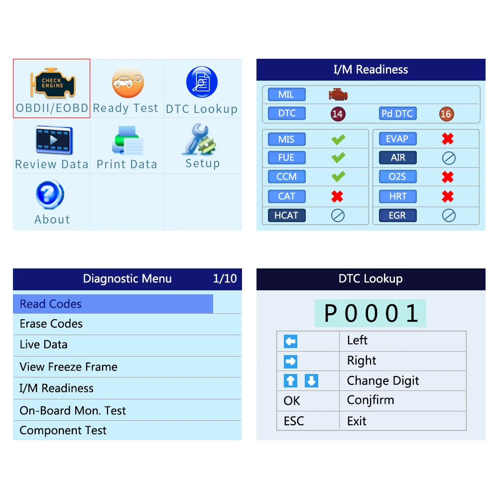 US $68.16 Autel Original Obd2 Car Diagnostic Tool Automotive Scanner Al519 Obd 2 Eobd Fault Code Reader Scan Tools Escaner Automotriz