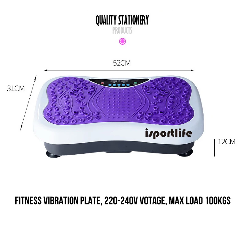 Fat Burning Vibration Fitness Massager Vibrating Plate Body Shaper