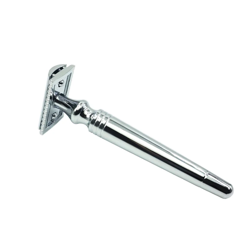 

Double Edge Safety Razor Man Face Manual Straight Shaving Razor