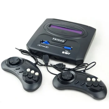 

Retro games Classic ostalgic TV Video Game Console 8 bit Game Console Double Gamepads PAL & NTSC system