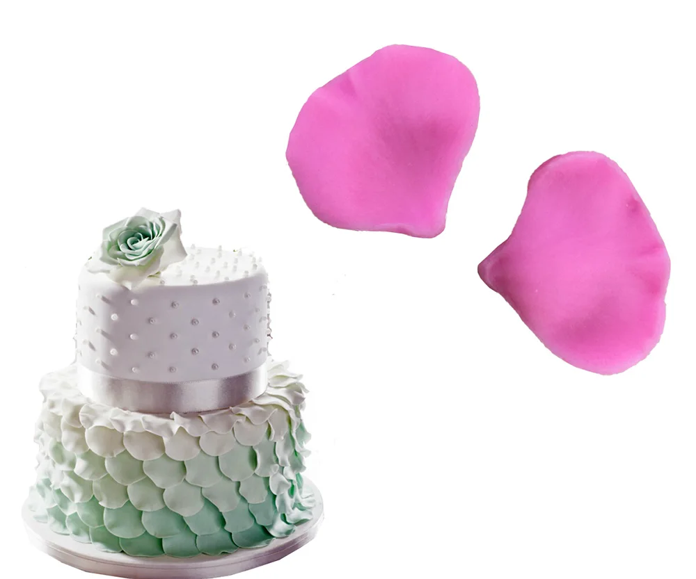 Цветок Пион veiner помадка Силиконовая Форма sugarcraft текстурированная форма в виде