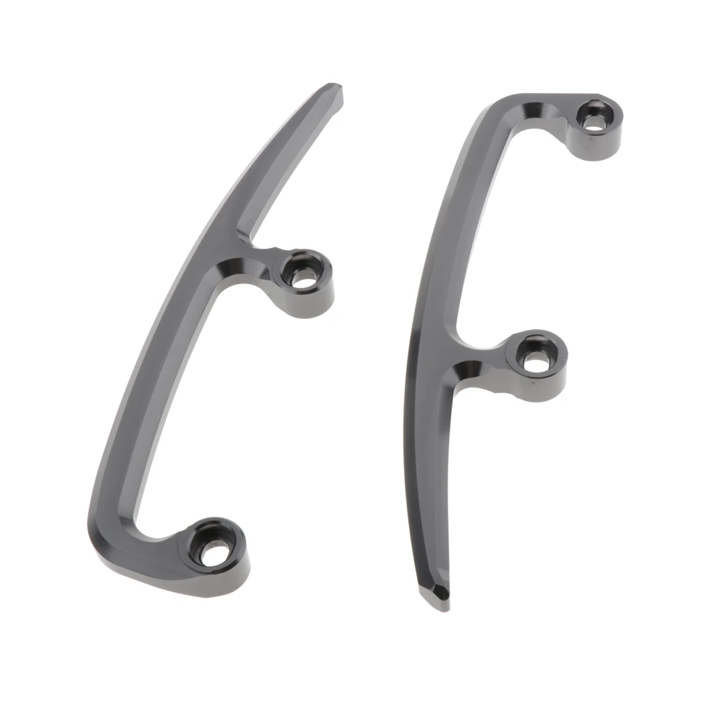 Motorcycle CNC Aluminum Rear Grab Bars Seat Pillion Passenger Rail Handle Armrest Arm Rests For Kawasaki Z650 2017-2018 Black