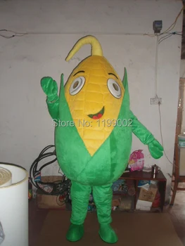 

Version Corn Mascot Costume Fancy Dress Outfit, Holloween Costume Free Shipping for Halloween party event