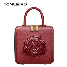 Tomubird2016 new high-quality fashion luxury brand shoulder diagonal cross genuine leather bag counte genuine, female well-known