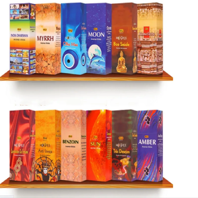 

11 flavors Boxes Tibetan Incense Stick with Plate Indian Incense Premium Multiple Flavor Sandalwood Incense G $
