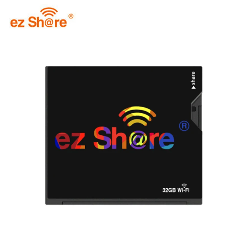 Ez share wifi cf карта памяти 64 г компактный адаптер для флэш-карт 32 Гб для камера DLSR беспроводной 7D highspeed 5D2 CF карта памяти с Wi-Fi