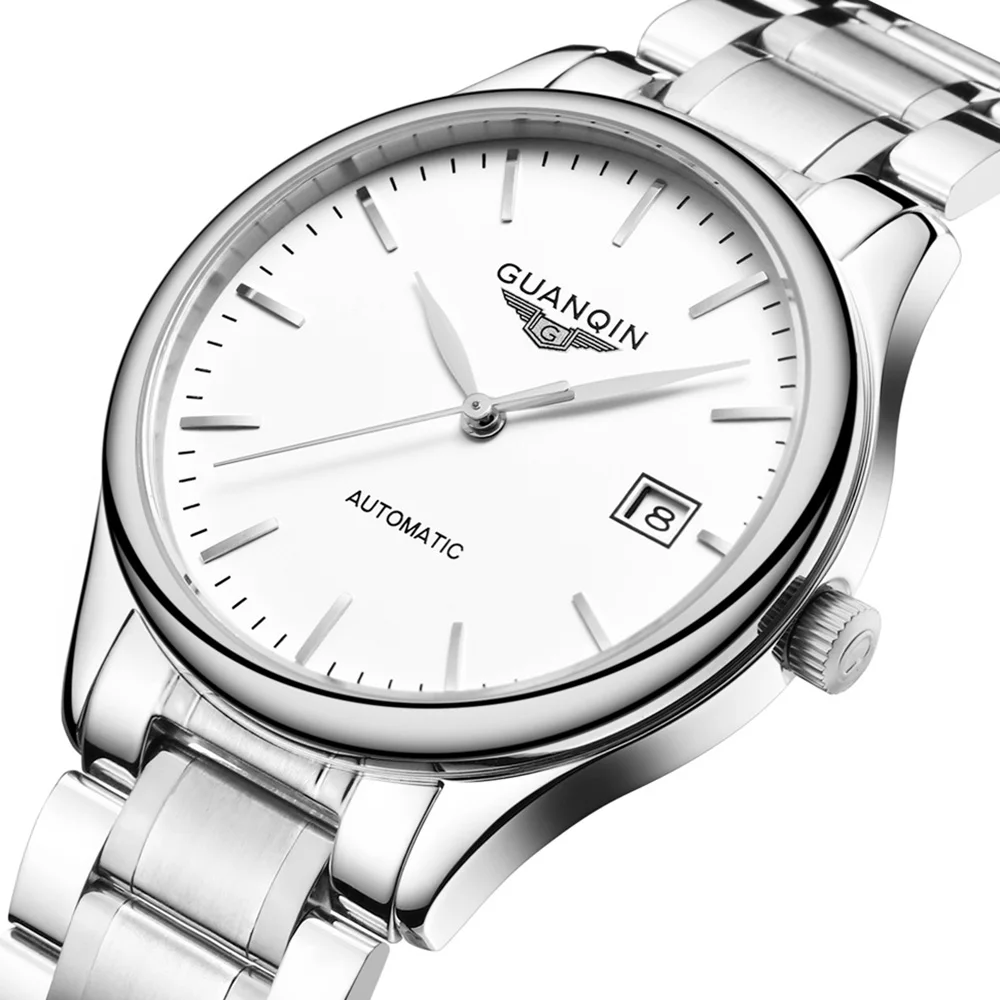 Relogio Masculino GUANQIN GJ16054 мужские часы лучший бренд класса люкс мужские деловые стальные ремни автоматические водонепроницаемые механические часы