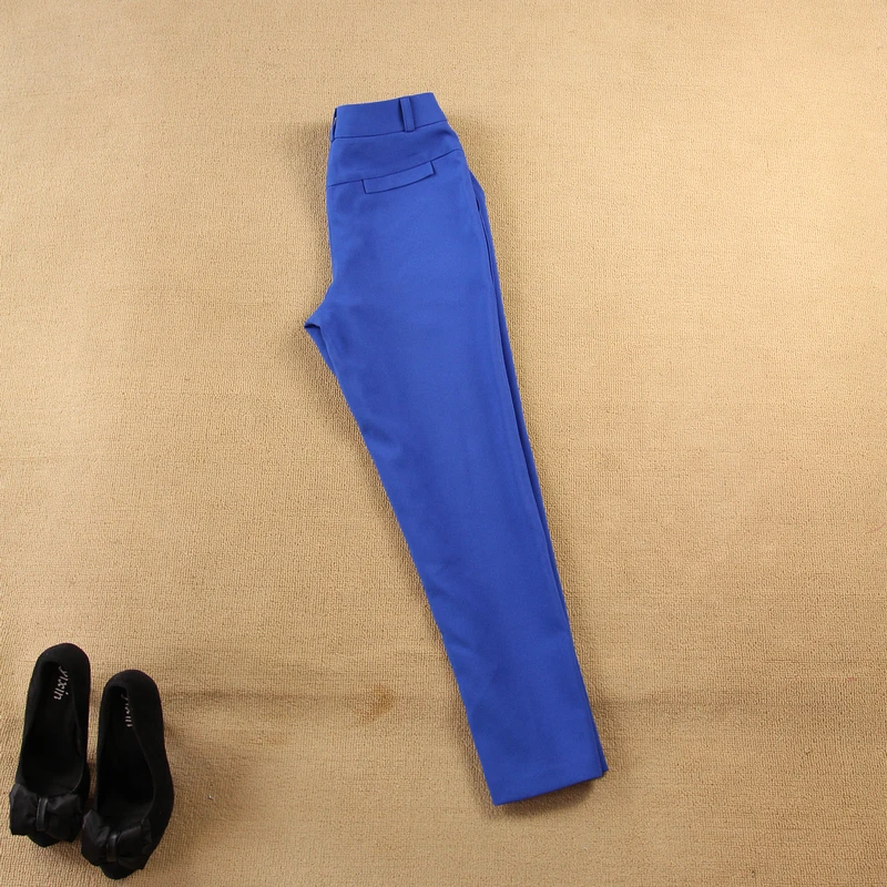 New Blazers Suit Solid Simple Women Pants Suits 2 Two Piece Sets Long Slim Jacket & Pants Female High quality Lady Suit