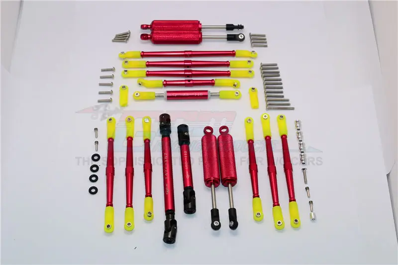 GPM RACING AXIAL SCX10 II AX90046 ALUMINIUM CHASSIS LIFT UP COMBO |