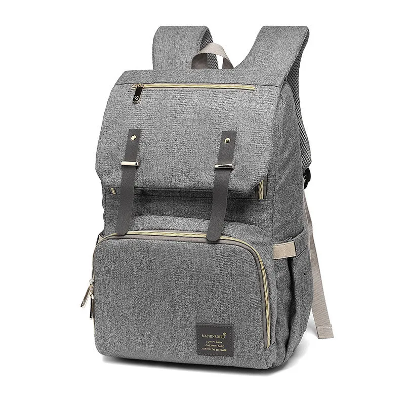 Korean Style Baby Diaper Changing Bags Mother&Kids Out Travel Milk Bottle Bag Multifunctional Large Capacity Mother Backpack 02
