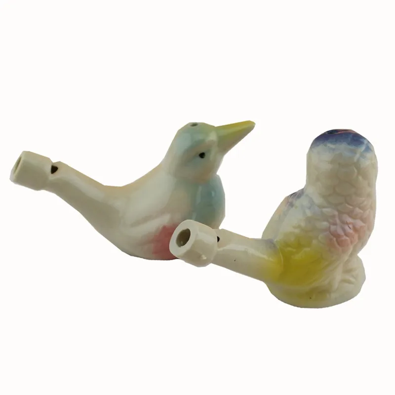 Ceramic Bird Whistle Vintage Style Water Warbler Novelty Child WD 