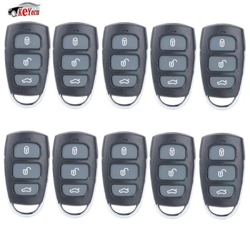 

KEYECU 10Pcs/lot 3 Button Remote Key Shell Case for Hyundai Elantra Sonata i10 for Kia Sorento Cerato Forte Spectra Optima Rondo