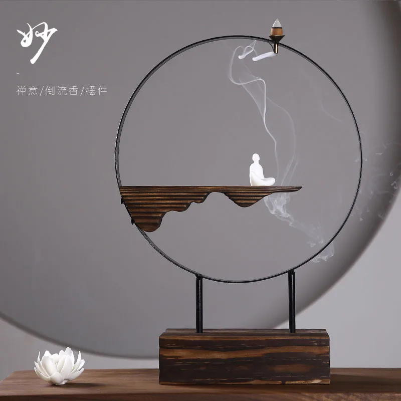 Creative Zen украшения для крыльца простой ретро Китайский керамические изделия Гостиная Office для дома мягкие украшения