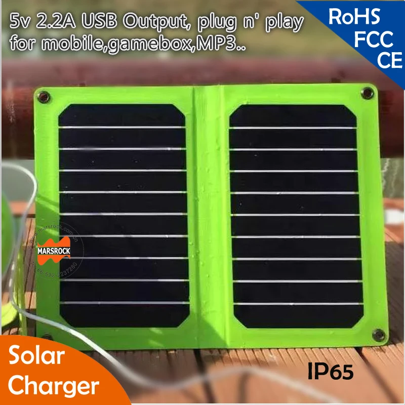 Solar com Saída a Mais Alta Eficiência de 11 Usb para Carregar o Telefone Uso ao ar Dobrável Sunpower Painel Móvel Laptop Tablet Livre w 5 v