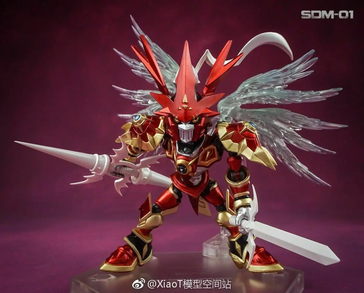 

Digimon EX SDM-01 The Royal Knight Dukemon Gallantmon Crimson Mode Action Figure Q Version