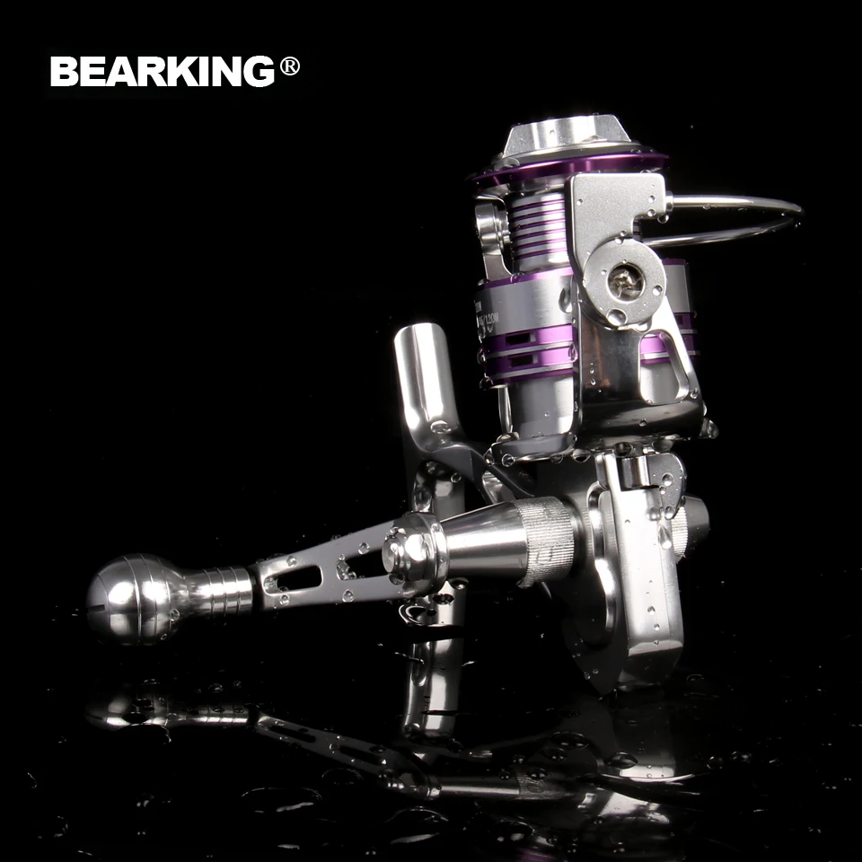 Новинка 2017 Bearking 3000 4000 спиннинговая полностью Металлическая Рыболовная катушка 10