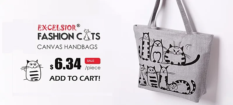 CARTOON CAT HANDBAGS2