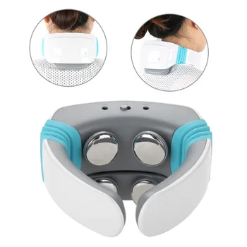 

Cervical Massager Electric Pulse Hot Moxibustion Neck Soreness Relief Acupuncture Massage Magnetic Therapy Relief Pain Tool