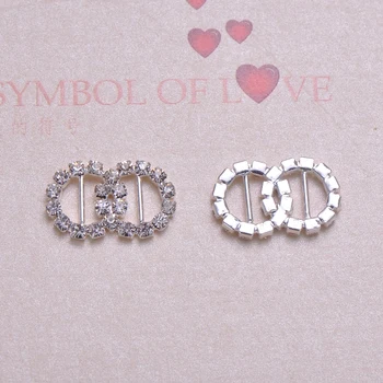 

(J0300) 9mm inner bar,outer size:15mmx23mm ,rhinestone buckles ,100pcs/lot, silver or gold plating