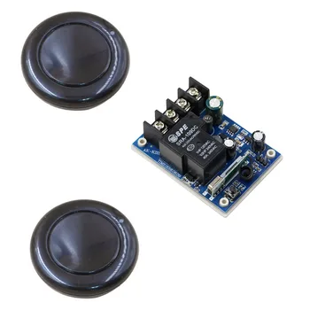 

DC 12V-48V Wireless Remote Control Switch RF Remote Switches 1CH 40A Relay Receiver + Black Transmitter ; 315/433Mhz