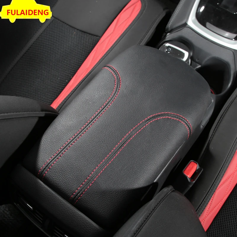 

1pcs For Nissan X-trail T32/Rogue 2014-2019 Auto Vehicle Central Armrest Box Protection Leather Case Car Styling