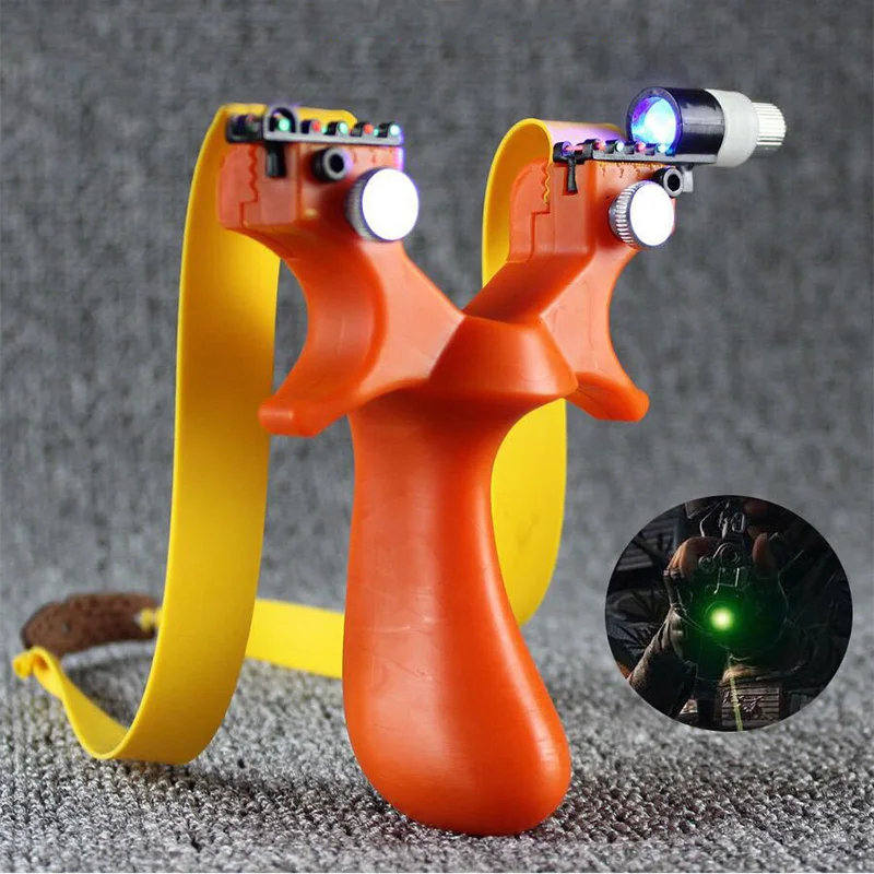 

Resin Slingshot Hunting Precision Catapult Level Aiming with Flat Rubber Band Fit New Beginner Outdoor Shoting
