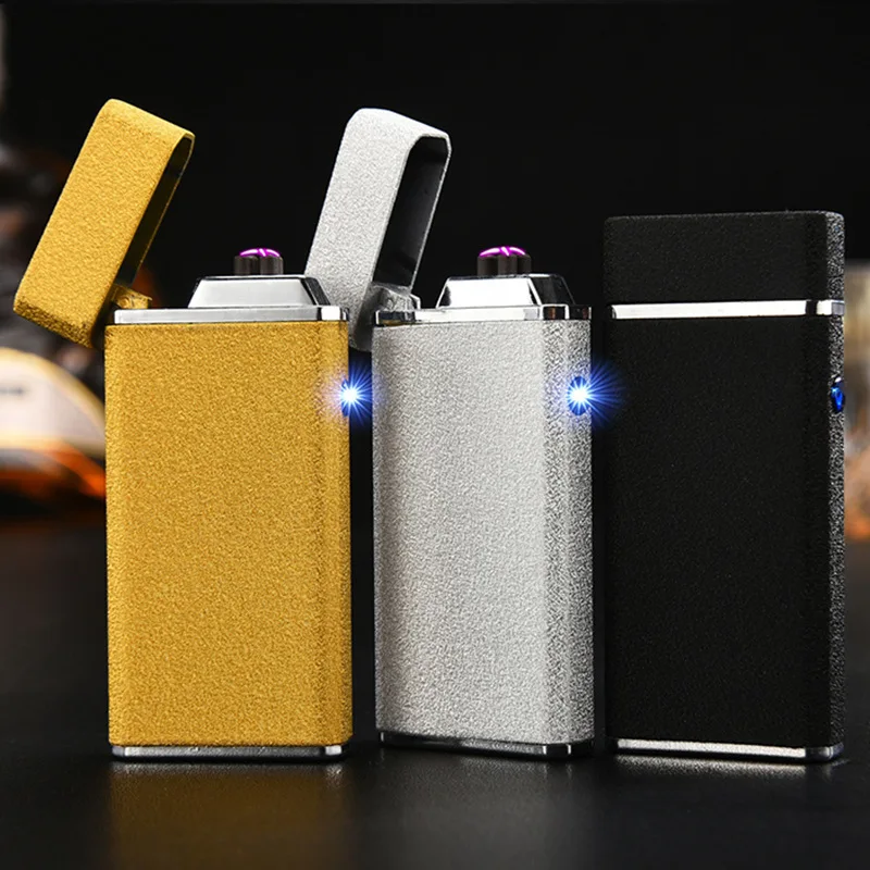 Cross-Dual-Arc-Lighter-USB-Rechargeable-Cigar-Cigarette-Plasma-Lighter-For-Men-Pulse-Windproof-Pipe-Electronic