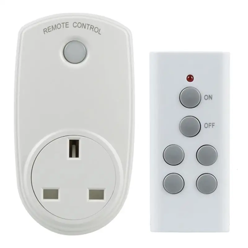 

QIACHIP Universal 433MHz RF Wireless Remote Control light Switch Smart Home Socket Power Outlet EU Plug Z3
