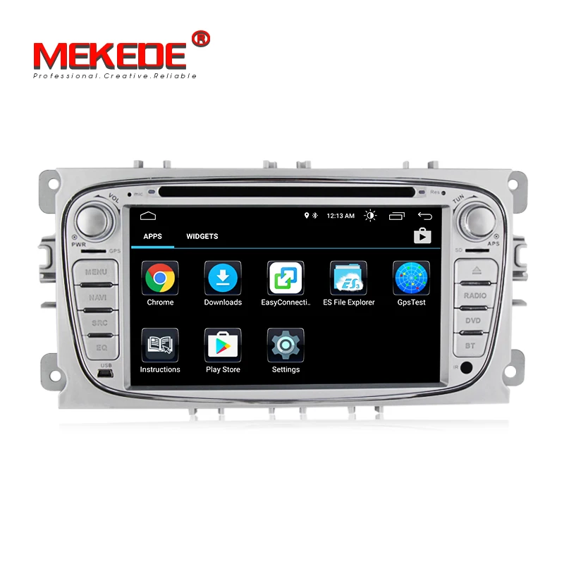 Discount MEKEDE Car Multimedia Player Android 8.1 GPS 2 Din car dvd player for FORD/Focus/S-MAX/Mondeo/C-MAX/Galaxy wifi car radio RDS 2